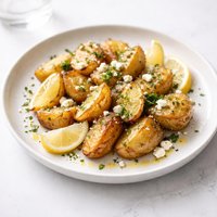 Lemon Roasted Potatoes Greek Style