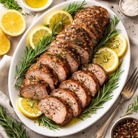 Lemon Rosemary Pork Tenderloin