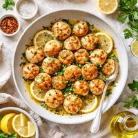 Lemon Sauteed Scallops