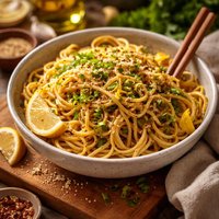 Lemon Sesame Noodles