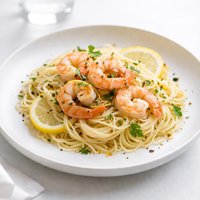 Lemon Shrimp Angel Hair
