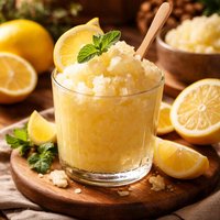 Lemon Slurpee Granita