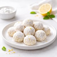 Lemon Snowball Cookies