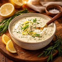 Lemon Tarragon Cream Sauce
