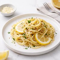Lemon Tossed Linguine