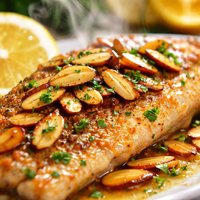 Lemon Trout Almondine