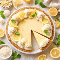 Lemon Truffle Pie