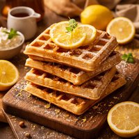 Lemon Waffles