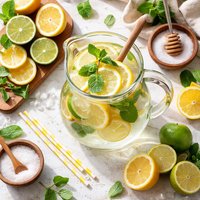 Lemon Water Agua Limon