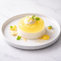 Lemon Yogurt Jelly