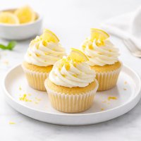 Lemonade Cupcakes with Lemon Cream Cheese Frosting