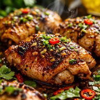 Lemongrass Chicken Thighs