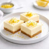 Lemony Cheesecake Squares