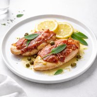 Lemony Chicken Saltimbocca