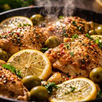 Lemony Olive Chicken