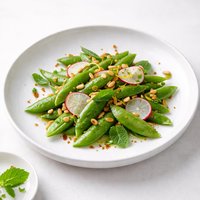 Lemony Snap Peas with Variations