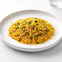 Lemony Yellow Lentils