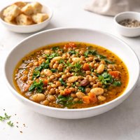 Lentil and Bean Soup