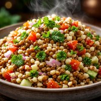 Lentil and Couscous Salad