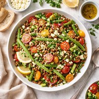 Lentil and Green Bean Salad