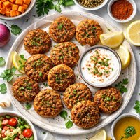 Lentil and Sweet Potato Rissoles