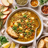 Lentil Apple Soup