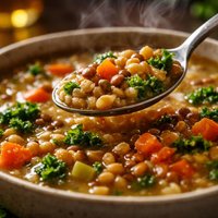 Lentil Barley Soup