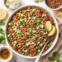 Lentil Bulghur Salad