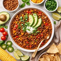 Lentil Corn and Sweet Pepper Chilli Ww 5 Points