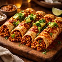 Lentil Enchiladas