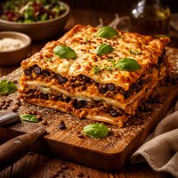 Lentil Olive and Pumpkin Lasagne