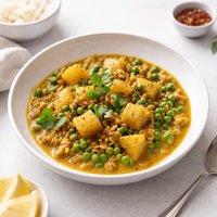 Lentil Pea and Potato Curry