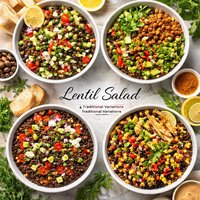 Lentil Salad 4 Traditional Variations