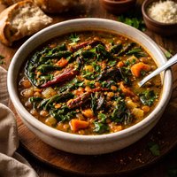 Lentil Soup with Chard