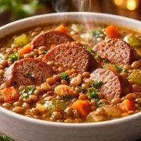 Lentil Soup with Sausage
