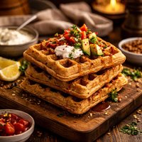 Lentil Waffles