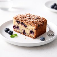 Less Pudge Blueberry Coffee Cake