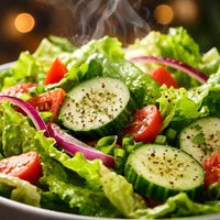 Lettuce and Cucumber Salad