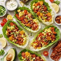 Lettuce Breakfast Wraps