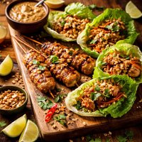 Lettuce Satay Together