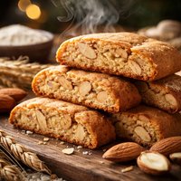 Light Almond Biscotti