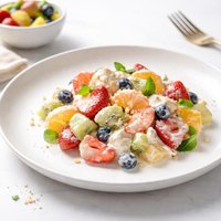 Light and Creamy Fruit Salad
