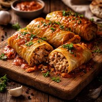 Light and Luscious Stuffed Cabbage Rolls