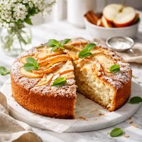 Light Apple Cake