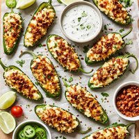 Light Baked Jalapeno Poppers