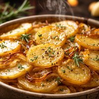 Light Boulangere Potatoes