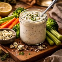 Light but Luscious Blue Cheese Dressing