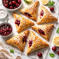 Light Cherry Turnovers