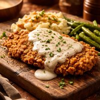 Light Chicken Fried Steak