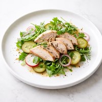 Light Chicken Salad with Pickles